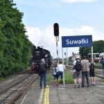 Suwałki Dworzec PKP ciuchcia