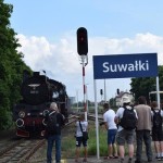 Suwałki Dworzec PKP ciuchcia