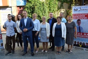KWW Mieszkańcy Suwałk konferencja