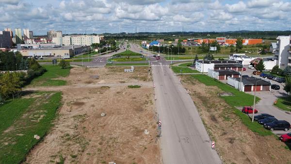 Suwałki ul. Pileckiego budowa drogi