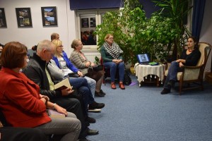 Suwałki Biblioteka Publiczna spotkanie z Anetą Prymaką-Oniszk