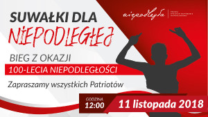 Suwalczanie pobiegną dla Niepodległej!