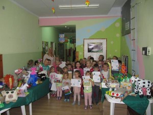 Suwałki Przedszkole nr 7 zabawka Eko-zwierz