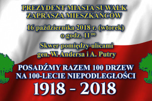 100 drzew na 100-lecie niepodległości