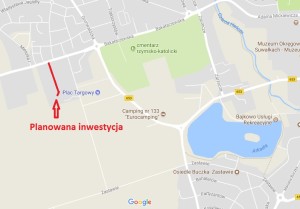 Suwałki mapa-Bakałarzewska