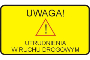 Utrudnienia w ruchu