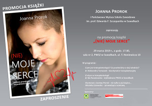 Promocja książki „(Nie) moje serce” Joanny Prorok