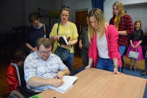Suwałki Biblioteka Publiczna spotkanie z Marcinem Pankiem