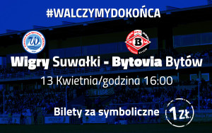 Wigry grają z Bytovią