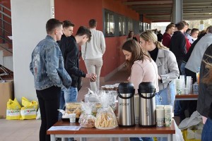 Suwałki mecz charytatywny I LO - II LO