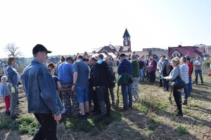 Suwałki Os. Franciszkańska sadzenie drzew