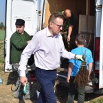 Suwałki Os. Franciszkańska sadzenie drzew