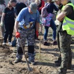Suwałki Os. Franciszkańska sadzenie drzew