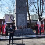 Suwałki Pomnik Straceń 75 rocznica