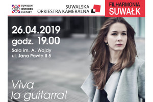 Filharmonia Suwałk. Gorące rytmy, gitara i orkiestra. Zapraszamy do konkursu!