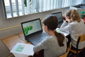 Suwałki SP 11 konkurs kartka wielkanocna