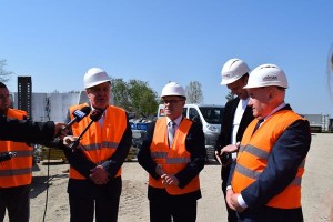 Z wizytą na budowie Suwałki Arena