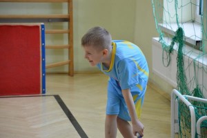 Suwałki rozgrywki unihokeja przedszkolaków