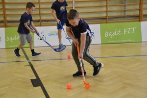 Suwałki rozgrywki unihokeja przedszkolaków