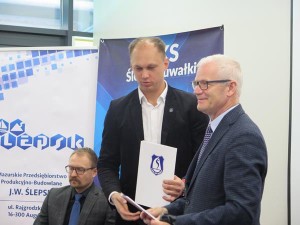 Suwałki Ślepsk konferencja nowy sponsor