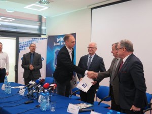 Suwałki Ślepsk konferencja nowy sponsor