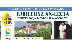 Jubileuszu XX-lecia wizyty św. Jana Pawła II na Wigrach
