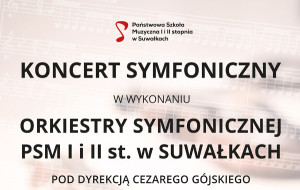 Państwowa Szkoła Muzyczna I i II stopnia zaprasza na koncert