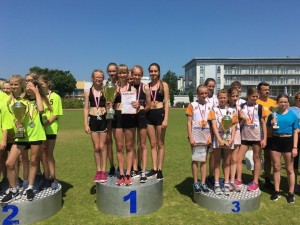 Lekkoatletki z SP nr 11 najlepsze