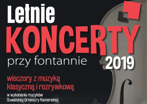 Letnie koncerty przy fontannie
