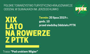 XIX Lato na rowerze z PTTK