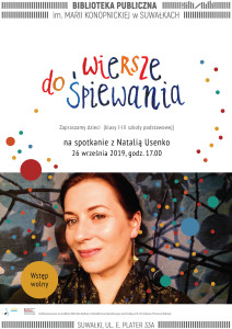Suwałki Biblioteka Publiczna Natalia Usenko wiersze do śpiewania 26.09.2019