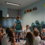 Suwałki Biblioteka warsztaty Magda Mrozińska Przemek Jaszczak