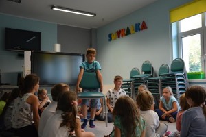 Suwałki Biblioteka warsztaty Magda Mrozińska Przemek Jaszczak