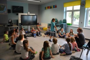 Suwałki Biblioteka warsztaty Magda Mrozińska Przemek Jaszczak