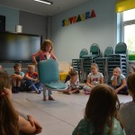 Suwałki Biblioteka warsztaty Magda Mrozińska Przemek Jaszczak