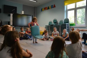 Suwałki Biblioteka warsztaty Magda Mrozińska Przemek Jaszczak