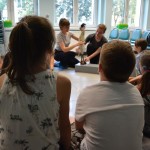 Suwałki Biblioteka warsztaty Magda Mrozińska Przemek Jaszczak