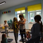 Suwałki Biblioteka warsztaty Magda Mrozińska Przemek Jaszczak