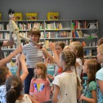 Suwałki Biblioteka warsztaty Magda Mrozińska Przemek Jaszczak