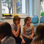 Suwałki Biblioteka warsztaty Magda Mrozińska Przemek Jaszczak