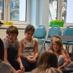 Suwałki Biblioteka warsztaty Magda Mrozińska Przemek Jaszczak