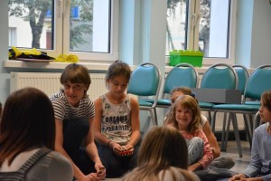 Suwałki Biblioteka warsztaty Magda Mrozińska Przemek Jaszczak
