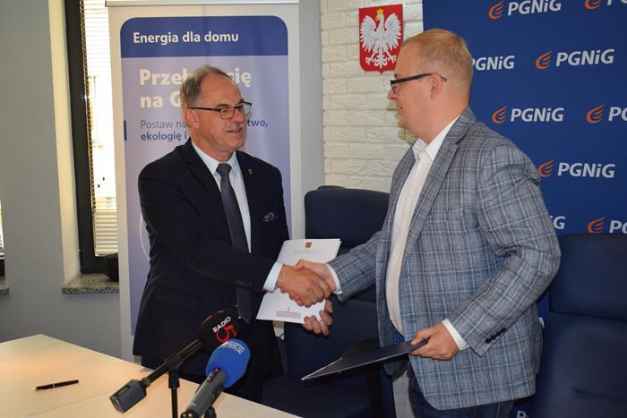Suwałki PGNiG podpisanie porozumienia