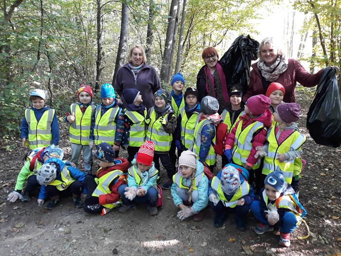 Suwałki Przedszkole nr 2 sprzątanie świata