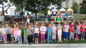 Przebieg ewakuacji w Żłobku Miejskim i Przedszkolu nr 7