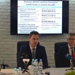 Suwałki Urząd Miejski konferencja nowe autobusy i rowery