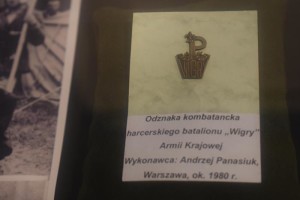Wigierski Park Narodowy odsłonięcie tablicy Batalionu Wigry