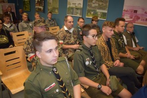 Wigierski Park Narodowy odsłonięcie tablicy Batalionu Wigry