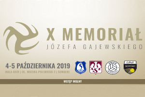 X Memoriał Józefa Gajewskiego