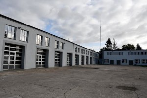 Suwałki policja zmodernizowany budynek
